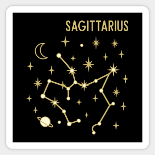 Sagittarius Constellation Star Sign Sticker